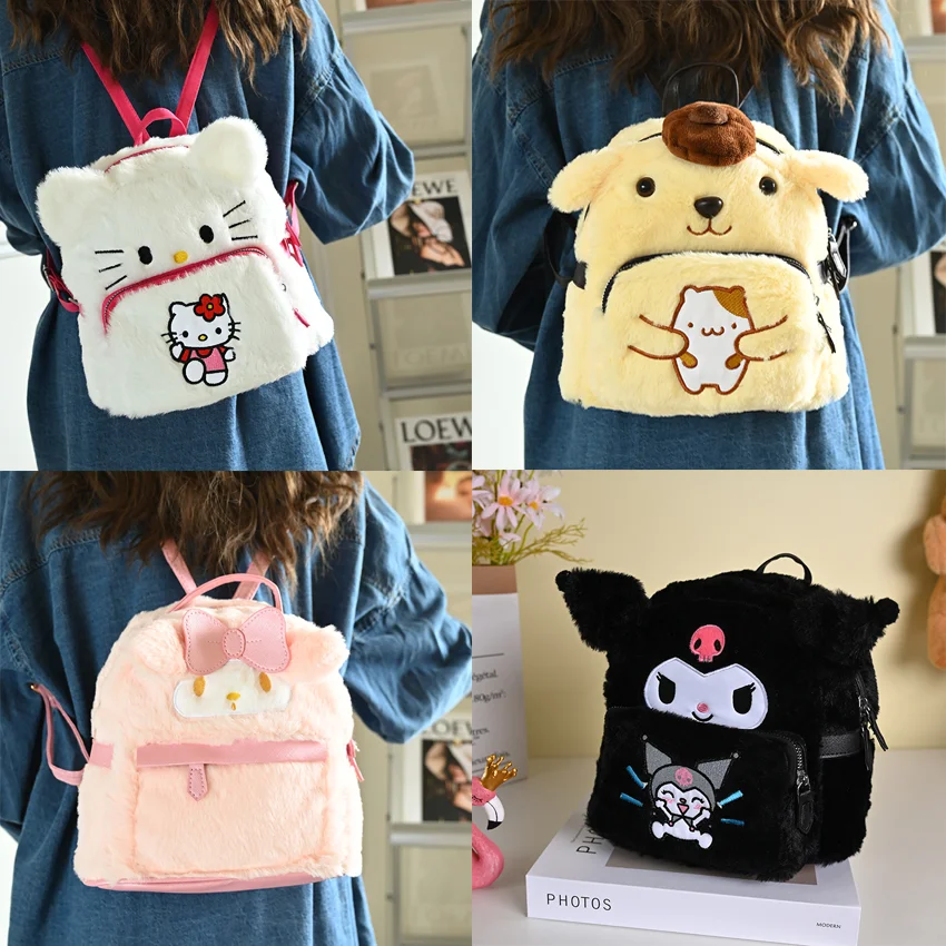 Сумка на плечо в японском стиле с изображением милой пушистой собаки yugui Melody series