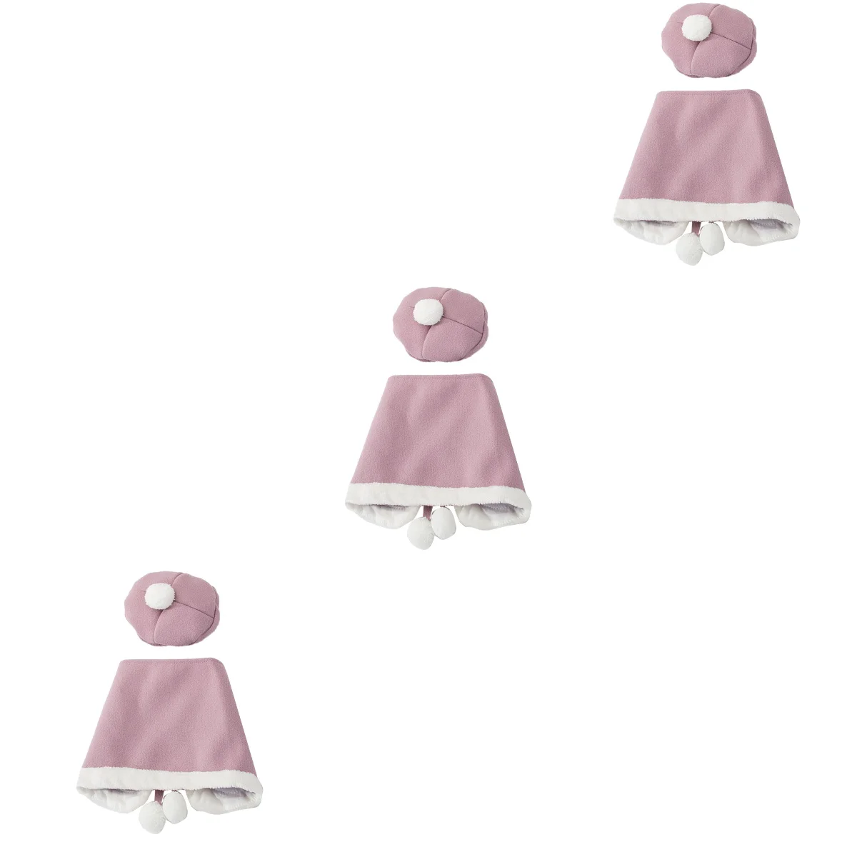 

Женский костюм кошки, искусственная накидка, пальто, шляпа, костюмы для щенков, пончо для косплея, милый берет для вечевечерние, головные убо...