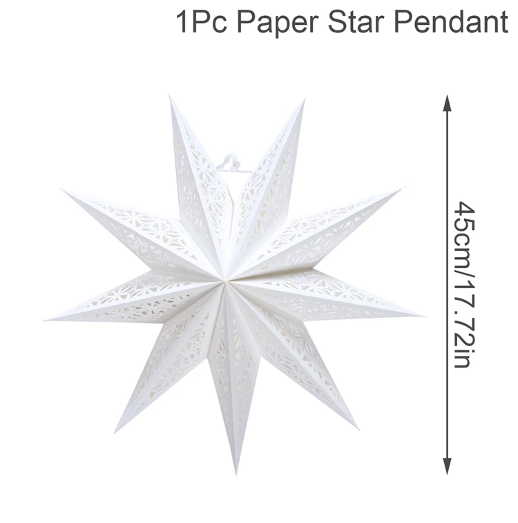 

Ид Мубарак Рождественский Подвесной Кулон Звездный Орнамент 2024 Свадебная Вечеринка Рождественский Светильник Украшение Бума...