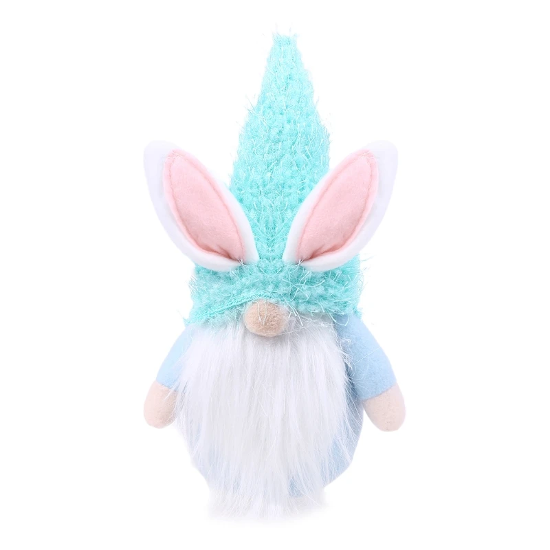 

Easter Rabbit Gnomes Plush Handmade Gnomes Ornaments Holiday Party Home Decor