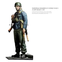 nx wwii soldier resin model kit tumei colorless self assembling resin figure