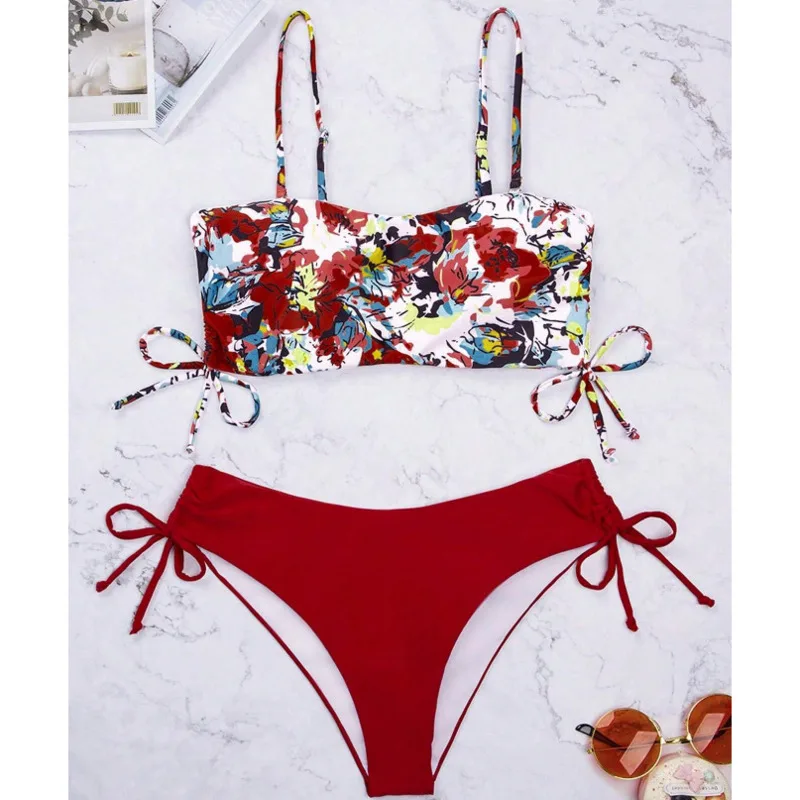 Летние сексуальные бикини 2025 женские купальники с эффектом пуш-ап пляжные