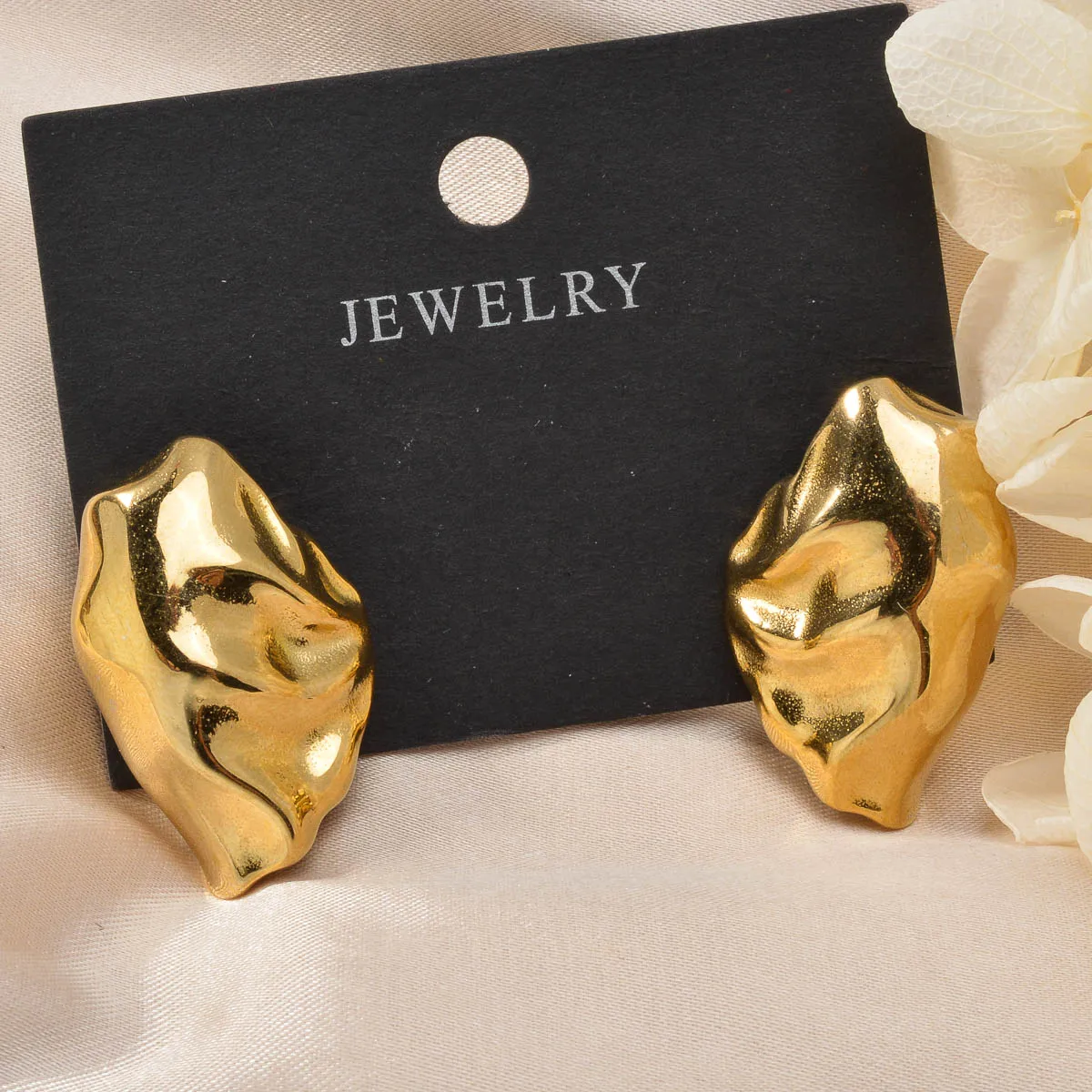 ZEADear серьги-ракушки металлические украшения серьги золотого цвета из