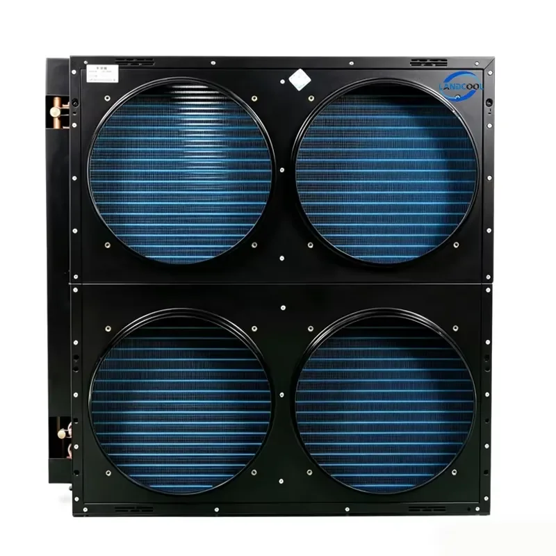 Фото Конденсатор LANDCOOL с сертификацией CE, 3HP(S) FNF-5.5/20, 5.5 кВт, для систем охлаждения и теплообмена, для овощных холодильных камер №4