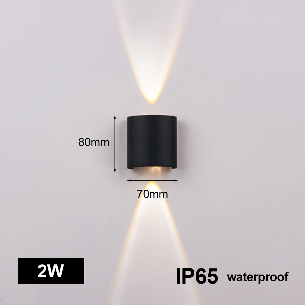 

LUCKYLED Уличный светодиодный настенный светильник черный 5Вт/10Вт