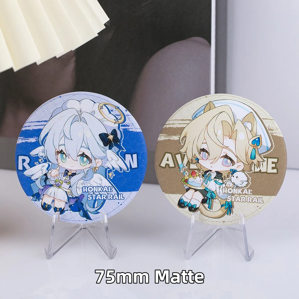 Лазерная брошь Honkai в виде космонавта