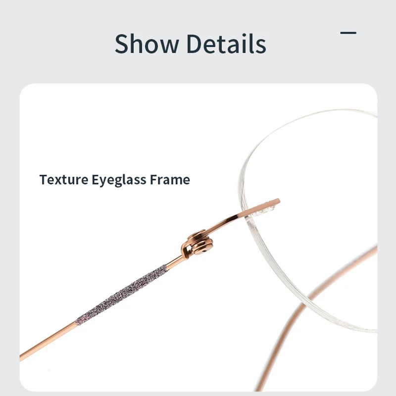 Оправа для очков Xbora Мужская и женская без оправы