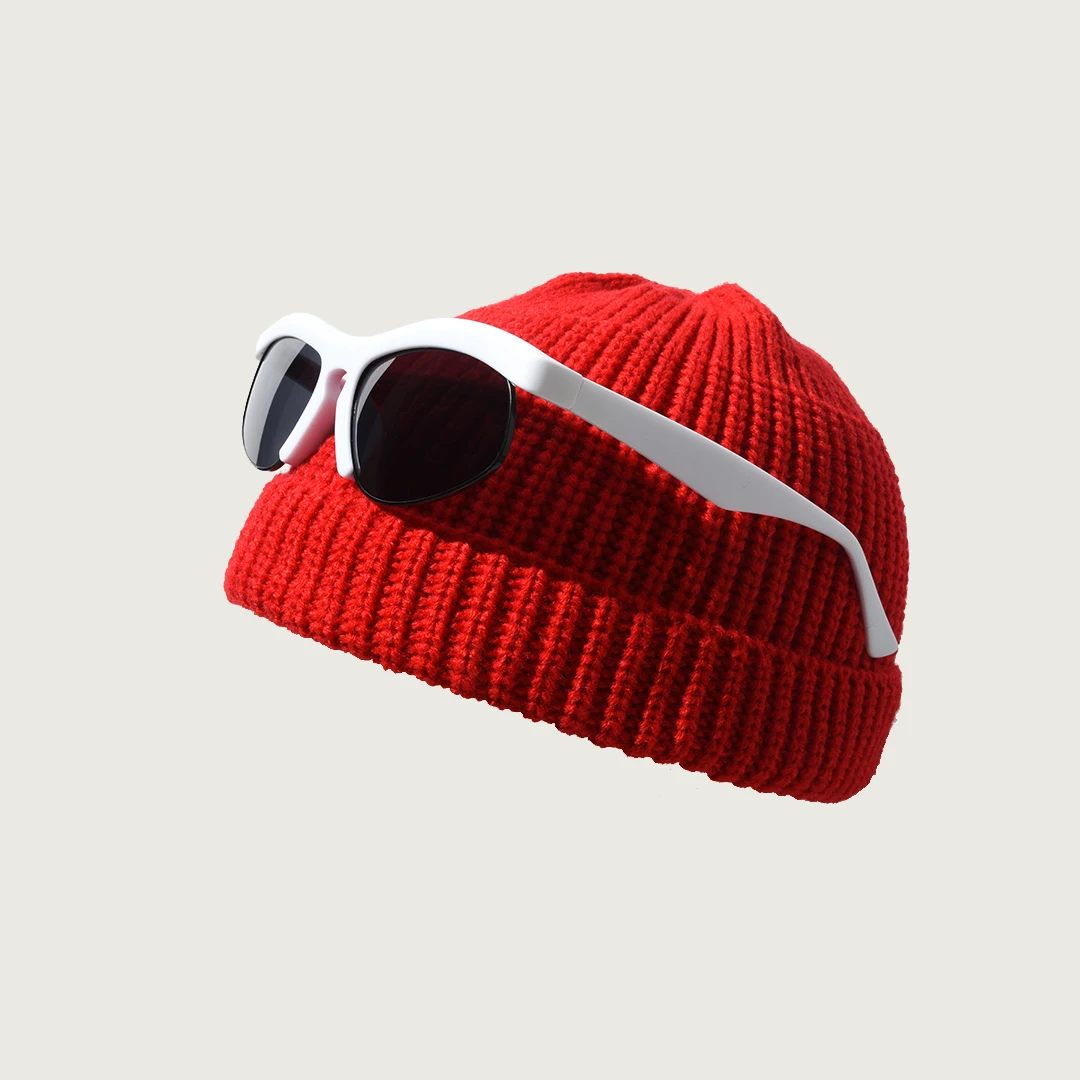 Вязаная Шерстяная Шапка Wang Yibo в стиле хип-хоп