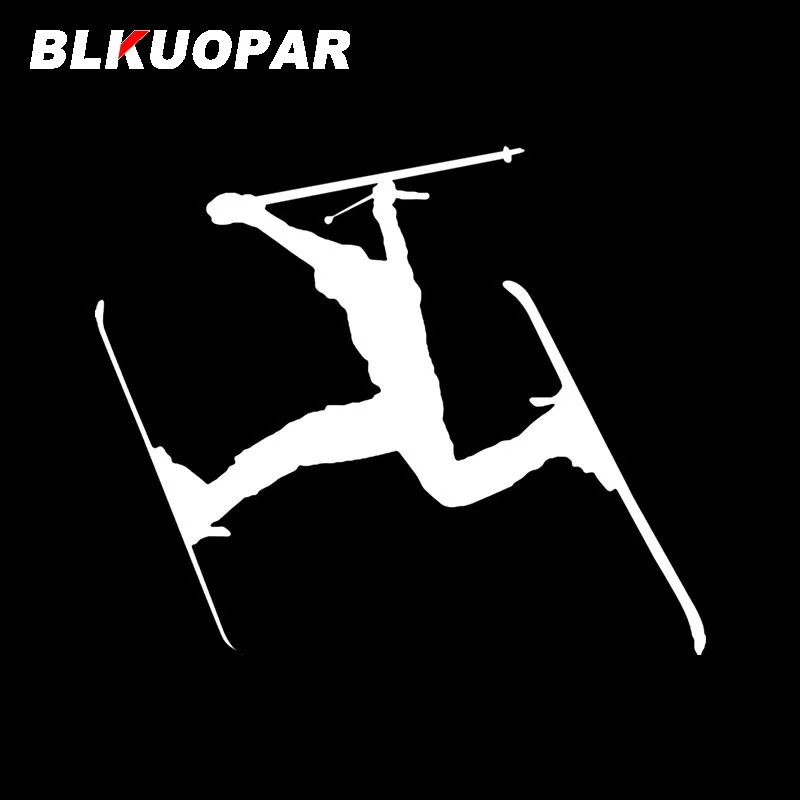 

BLKUOPAR для пересеченной местности катания на лыжах автомобильные наклейки водостойкие граффити Переводные персональные лобовое стекло ноутбук уличные знаки Стайлинг автомобиля