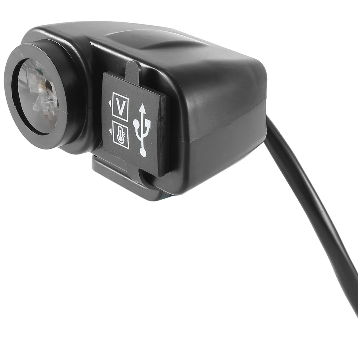 Автомобильное зарядное устройство датчик напряжения и температуры цифровой