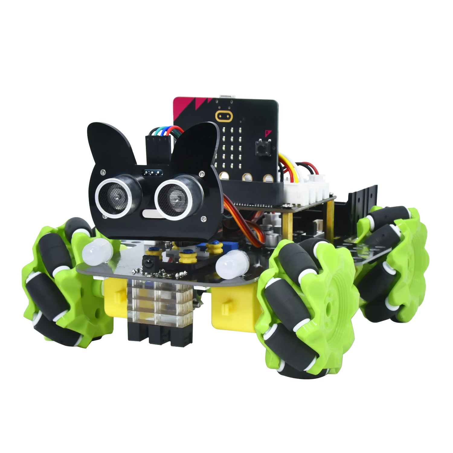 

New arrival Keyestudio micro bit 4WD Mecanum with board Robot car kit