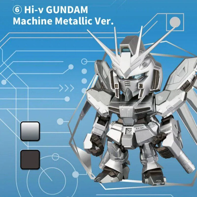 Оригинальная фигурка Namco QMSV MINI Hi-ν GUNDAM Blind Box: «Контратака Чара», официальная лицензированная модель MS, загадочная коробка-сюрприз, украшение, подарок (art.: 3920dbff3c174) - 3920dbff3c174