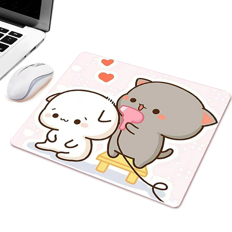 

Keyboard Gaming Mouse Pad Xl Peach Mochi Cat Pc Mat Mausepad Gamer Rug Cs Go Mousepad Anime Mouse Mats Xxl Computer Desk Carpet