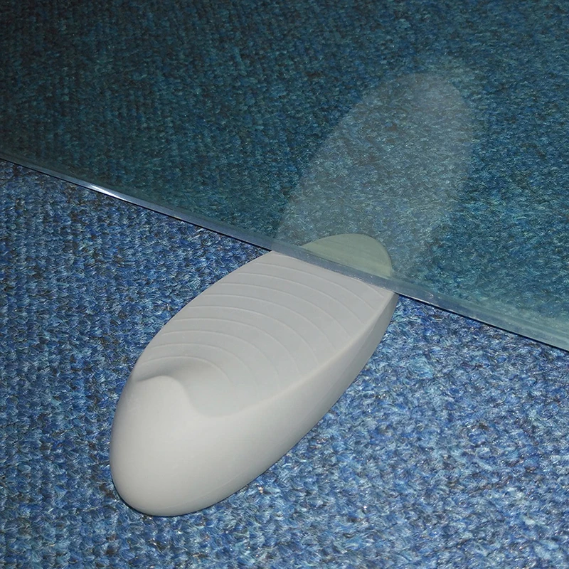 

Creative Round Boat Shape Door Stop Stoppers Safety Rubber Block Wedge Doorstops Home Office Anti-collision Door Rear Retainer