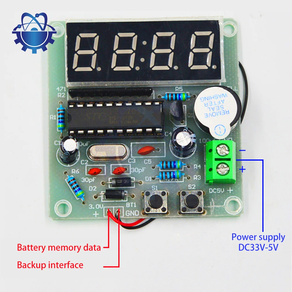 Цифровые часы с пультом на Arduino на WSB и DS в HP корпусе монитора | AlexGyver Community