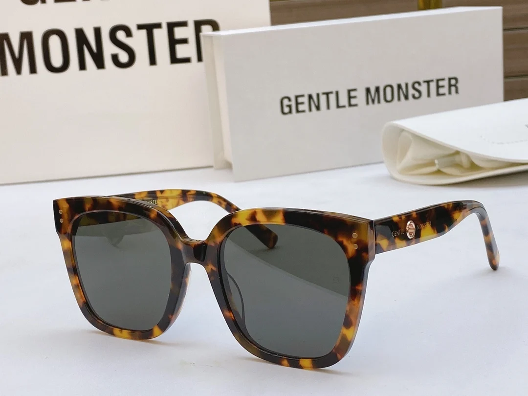 

GENTLE MONSTER Sunglasses GM Men Women Sun Glasses JENNIE Luxury Vintage KUKU Acetate Polarized Square Original Package Очки