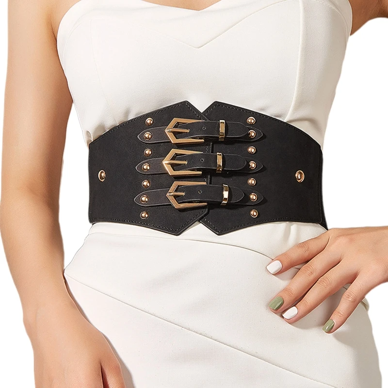 

Fashion Body Waist Harness Belt Black Adjustable Waist Belt Strappy Body Jewelry