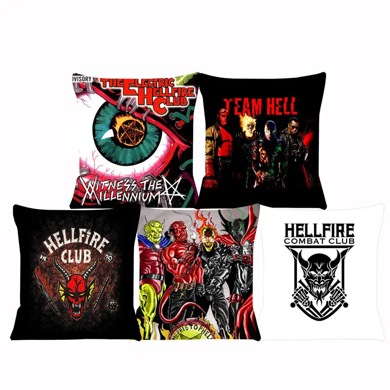 

Наволочка Hellfire Club для дивана, наволочка для подушки в гостиную, подушка для стульев, наволочка