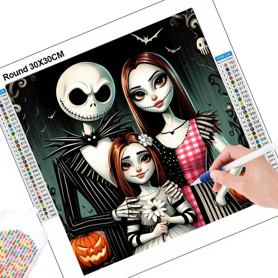 1 Алмазная вышивка сделай сам диснеевским рисунком вышитая мозаика ручной работы