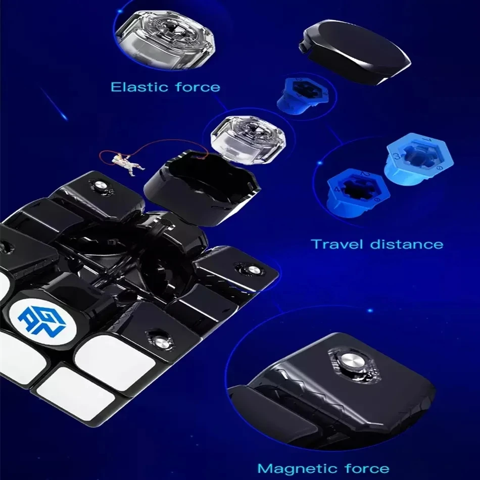 GAN356XS 3x3x3 Магнитный Волшебный Куб Скоростная Игрушка-головоломка С Супербыстрым