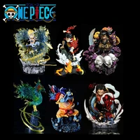 anime one piece action figure marco figma model toy pirate gk g5 luminous immortal bird figurine dolls collection ornaments gift