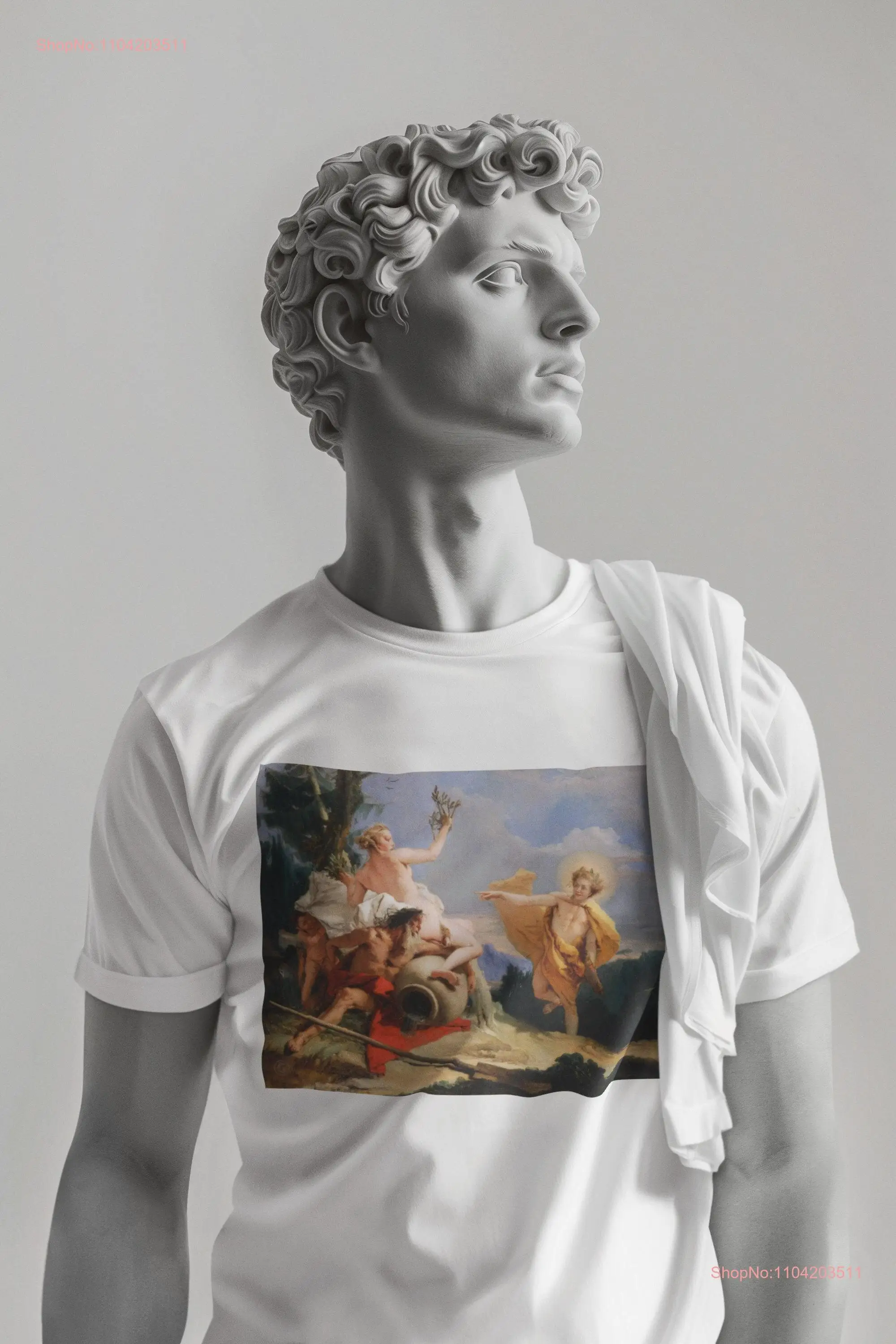 Футболка Giovanni Battista Tiepolo Apollo для занятий спортом Daphne 1755 60 футболка с длинными или