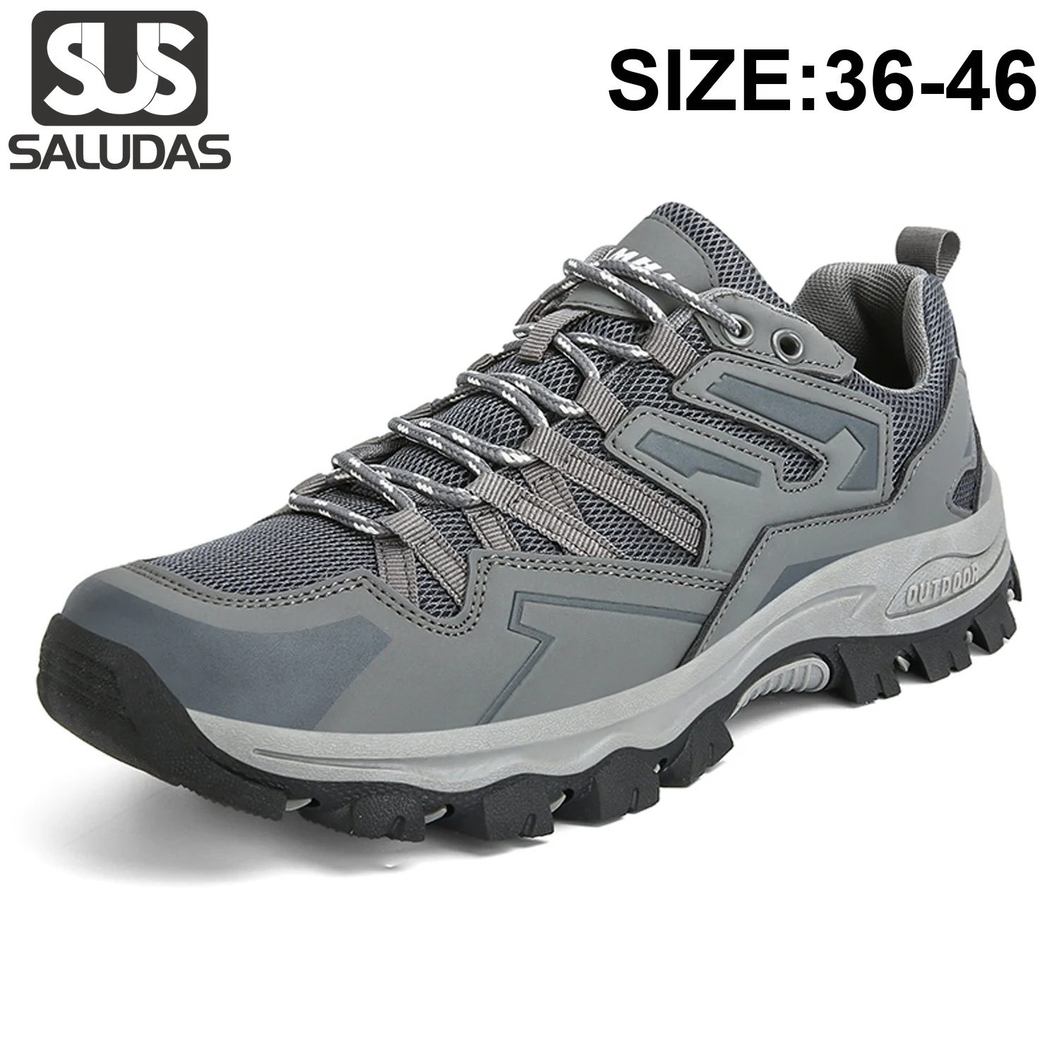 

Xiaomi SALUDAS Trekking Shoes for Men Outdoor Adventure Climbing Shoes Anti Slip Camping Fishing Work Shoe Trail Running for Men