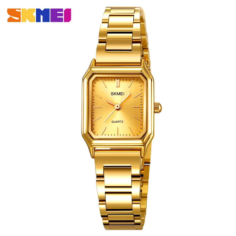 Часы наручные SKMEI женские кварцевые роскошные модные водонепроницаемые с