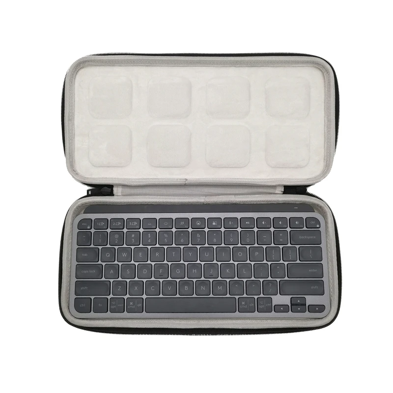 Fashion Portable Hard Case for logitech MX Keys Mini Wireless Keyboard Travel Home Office Portable, Cover Case Only