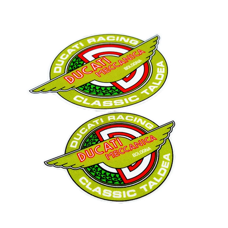 С143 Мотоцикл Виниловые наклейки и декали для Ducati C MOTO GP гоночного отражающего водонепроницаемого шлема Багажника Модификация окон.