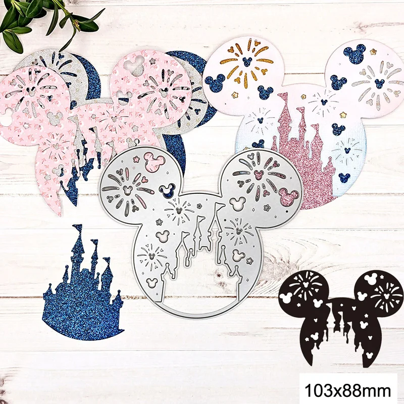 

The Castle in Mouse Metal Cutting Dies For DIY Scrapbook Cutting Die Paper Cards Embossed Decorative Craft Die Cut New Arrival