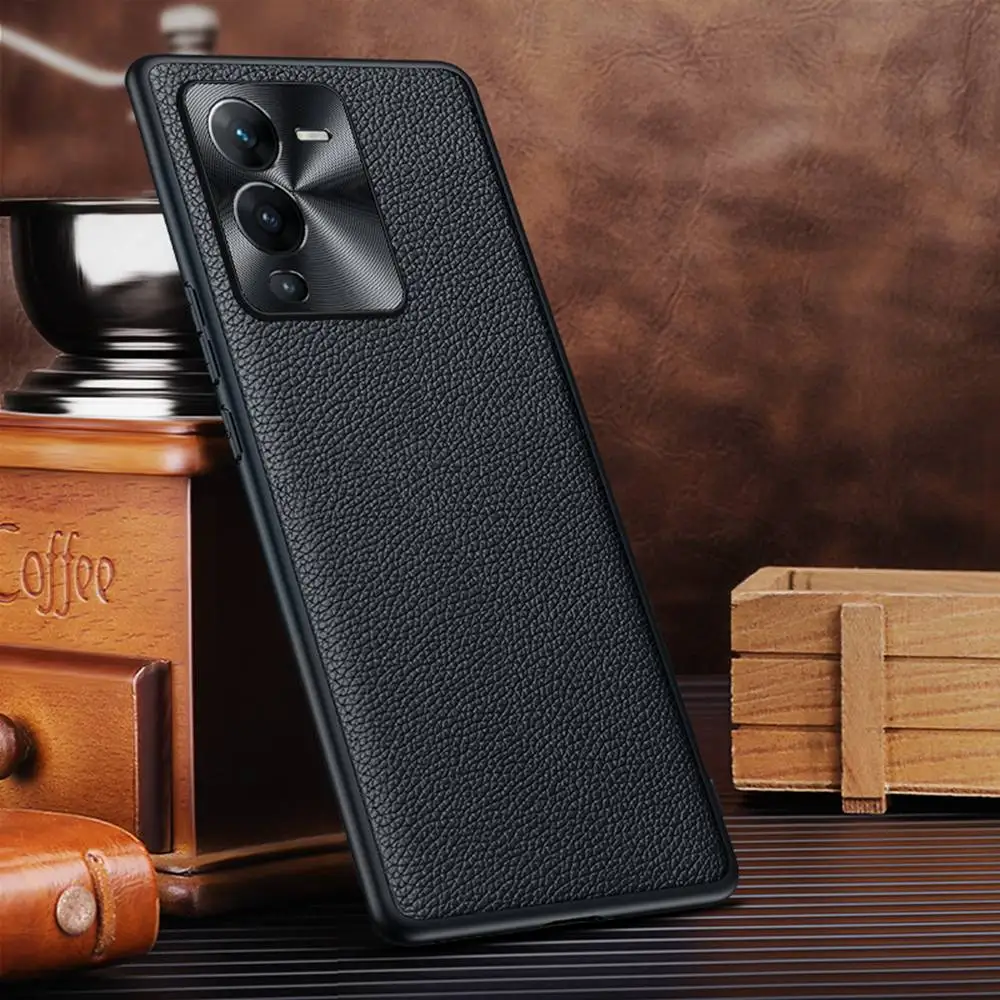 

Чехол из натуральной кожи для Vivo V25 Pro