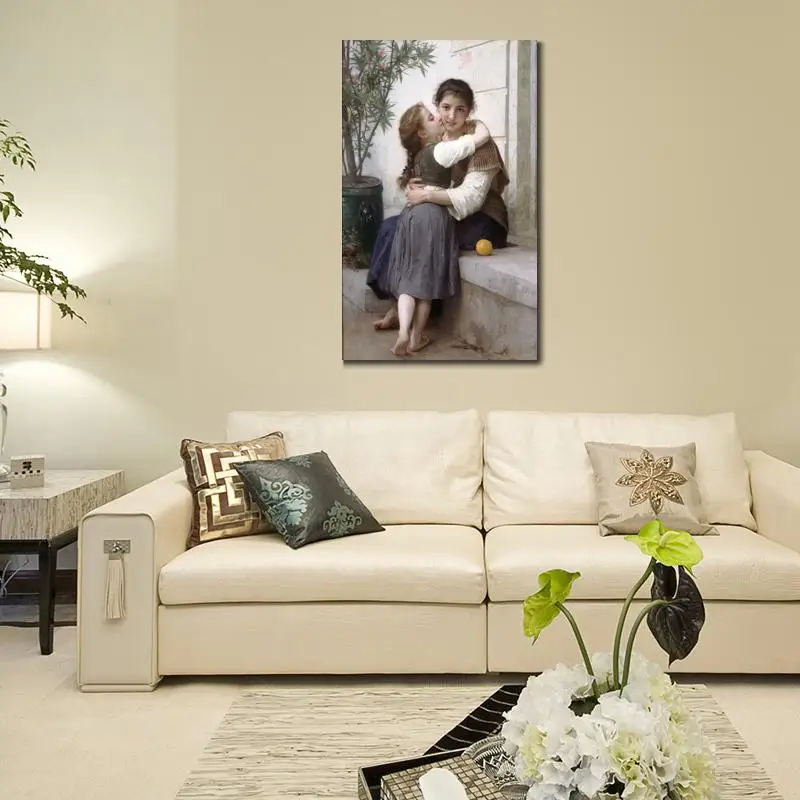 Картина A Little Coaxing для украшения спальни высокое качество