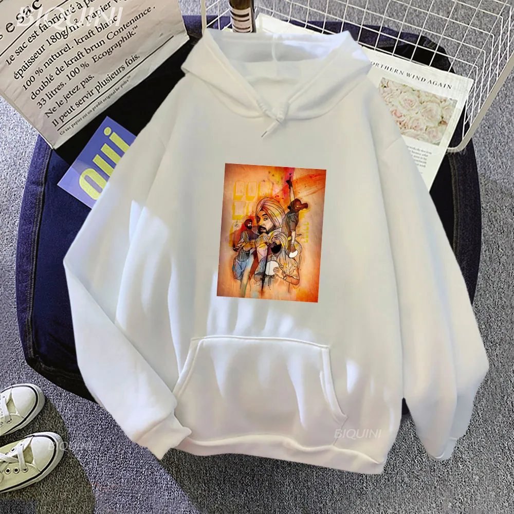 

Diljit Dosanjh 90s Japanese Anime Hoodies Women Funny Graphic Streetwear Winter Warm Fashion Male Sweatshirts Vintage Clothes
