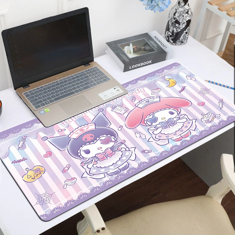 

Аксессуары для игрового ПК Kuromies, резиновый коврик, игровой коврик для клавиатуры, Настольный коврик, компьютерные коврики для мыши, коврик д...