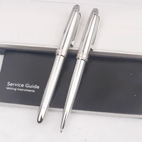 luxury metal mb ballpoint pen w wave pattern signature rollerball gel pens business best fountain pens kwaii stationary