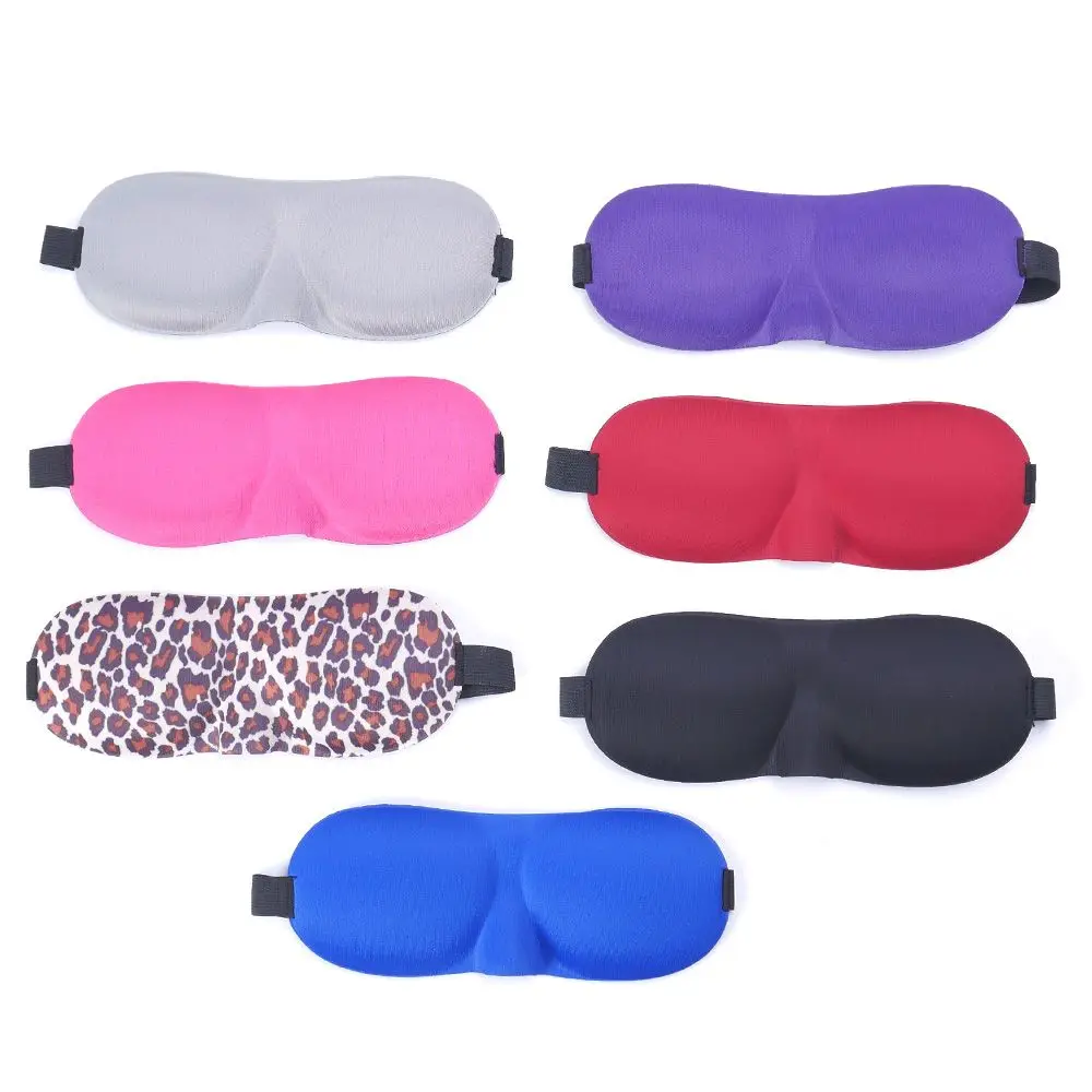 

3D Eye Mask Shade Cover Rest Sleep Eyepatch Blindfold Shield Travel Sleeping Aid Massage Eye Mask