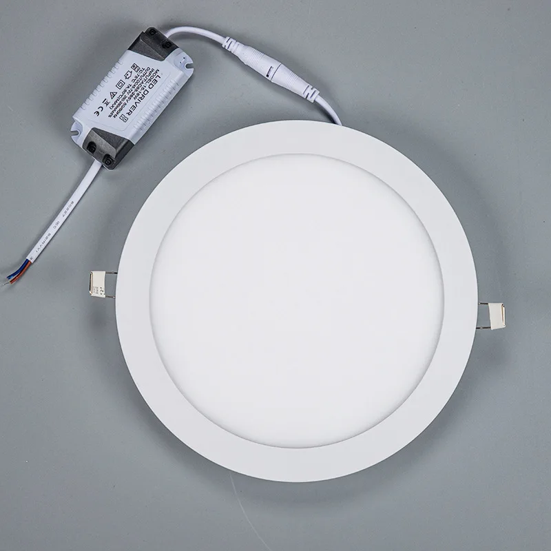 NEARCAM Embedded LED Panel Light Concealed Ceiling 3W6W12W15W18W Household Downlight Flat Commercial |