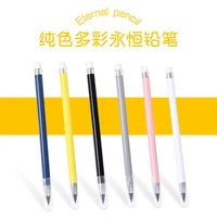 solid color colorful student no ink pencil primary school student simple hb free cutting not easy to break activity pencil