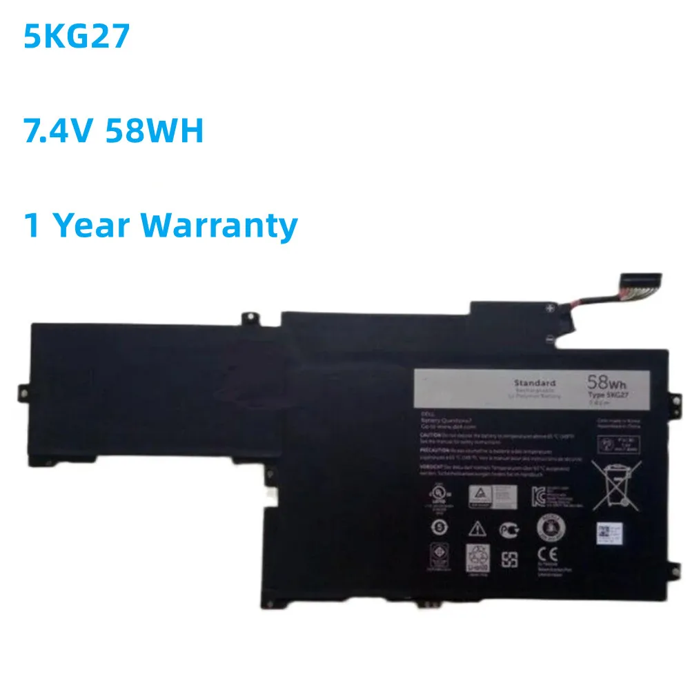 Аккумулятор для ноутбука 5 кг27 58 Втч Inspiron 7437 14HD-2608T 14HD-1508 14 7000 (7437) 14-7437 14HD-2508 14HD-1608T