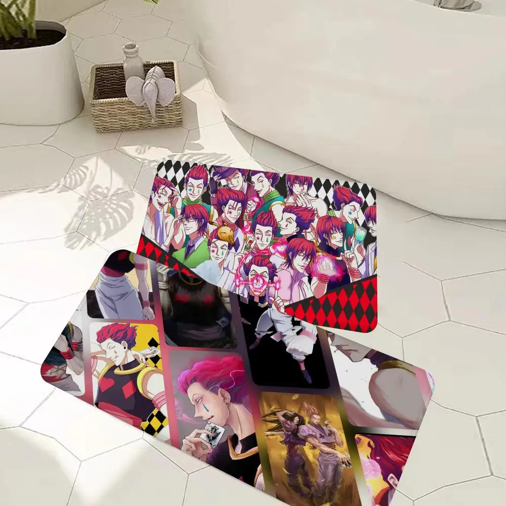 

Hunter X Hunter Hisoka Anime Floor Mat Floor Mat Nordic Style Home Doormat Bathroom-Toilet Mats Bedroom Hotel Decor Mat