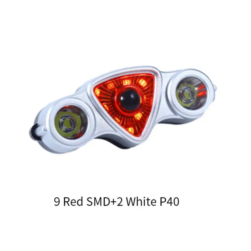

Bicycle Lights 9+2led MTB Road Bike Lamp 6 modes Bike Rear Light USB Rechargeable lamp Waterproof LED Bicycle Accessories