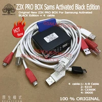2022 original new z3x pro set activated box for samsung with 4 cable c3300p1000usbe210 for new update s5 note4
