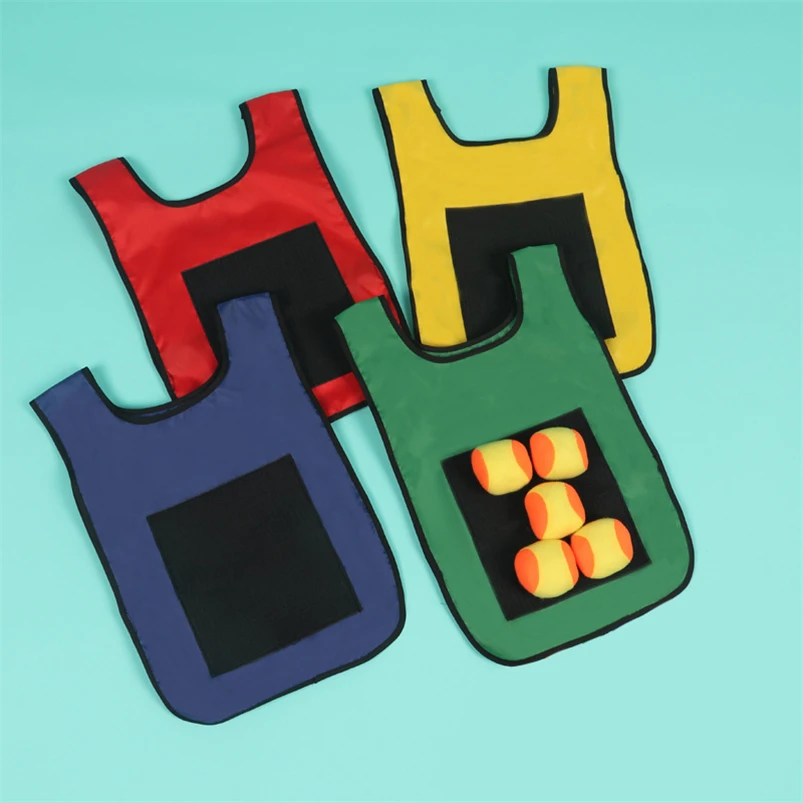Липкий жилет для игр на открытом воздухе, метательные шарики, практичные материалы для жизни, Обучающие игрушки Монтессори, учебные мероприятия, вспомогательный материал G46Y Липкий жилет для игр на открытом воздухе, метательные шарики, практичные материалы для жизни, Обучающие игрушки Монтессори, учебные мероприятия, вспомогательный материал G46Y