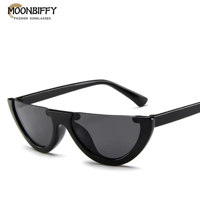 2022 индивидуальные солнцезащитные очки в полуоправе женские маленькие