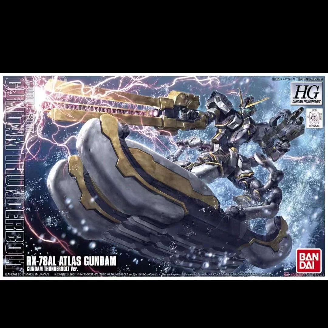 

BANDAI HG 1/144 Thunder Domain RX-78AL Atlas Gundam Assembly Model Anime Figure Model Action Toys Gifts
