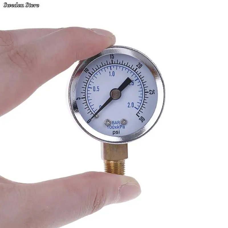 1pc Pressure Gauge Low Pressure For Fuel Air Oil Gas Water O