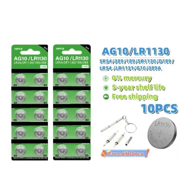 Аккумуляторная батарея Ag10 Lr1130 Lr54