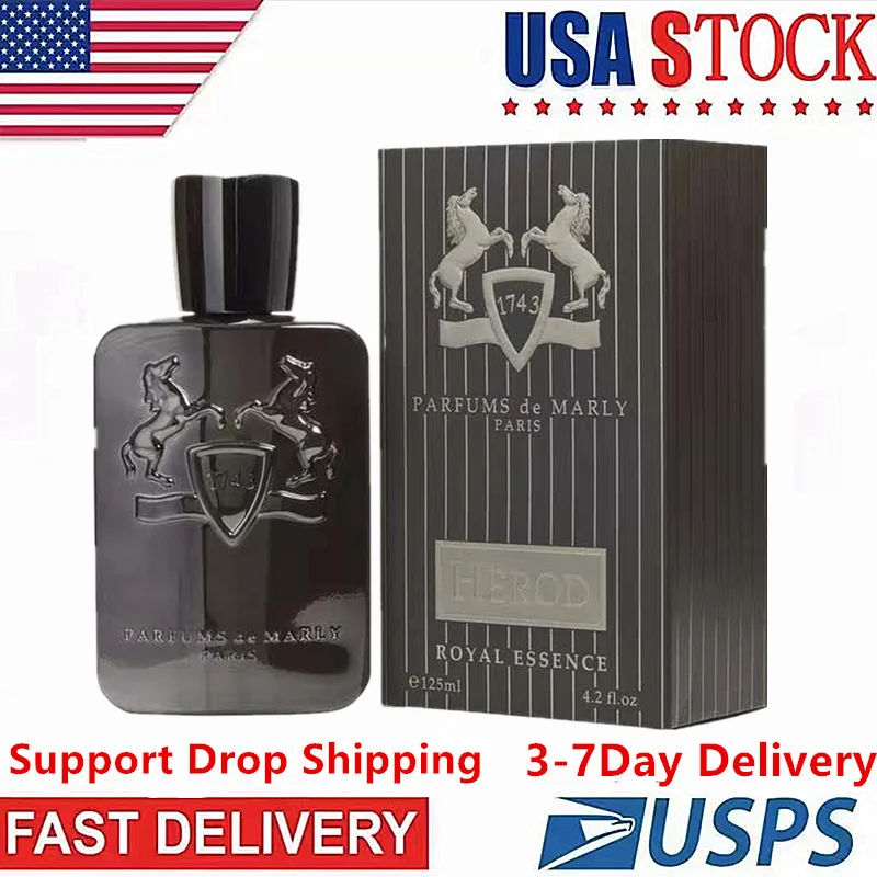 

US Overseas Warehouse In Stock Men's Parfume By Parfums De Marly Herod Cologne Spray for Men Antiperspirant