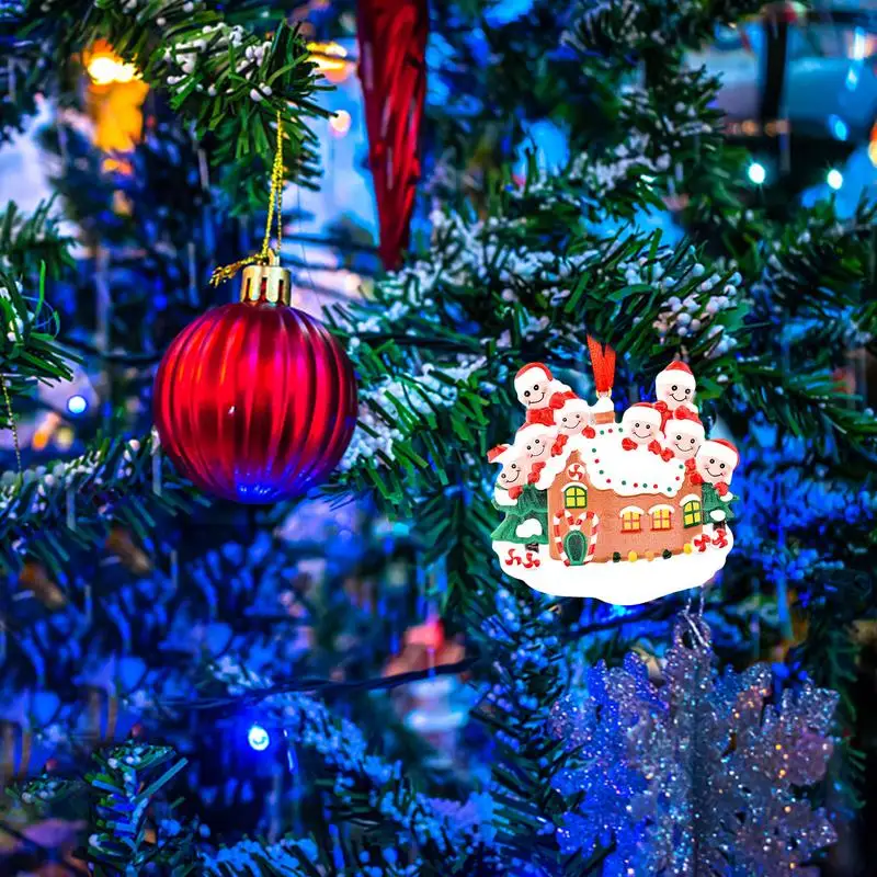 Семейное украшение 2022 украшения для рождественской елки сделай сам письмо имя